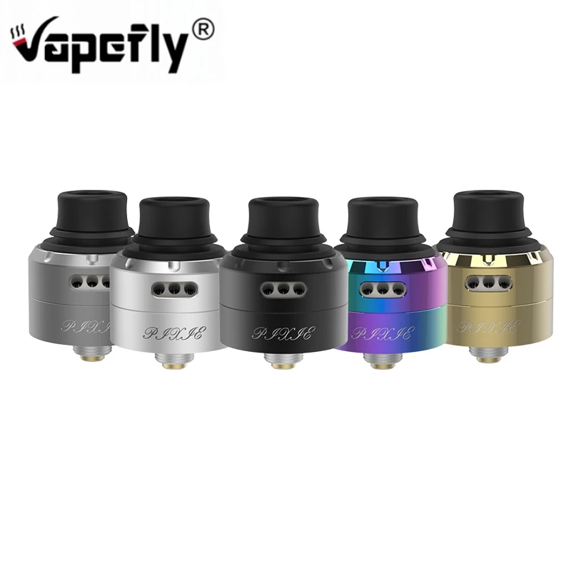 Vapefly Пикси RDA 22 мм одновитковая катушка нижней RSS Vape танк в виде змеи сборка 510 нить