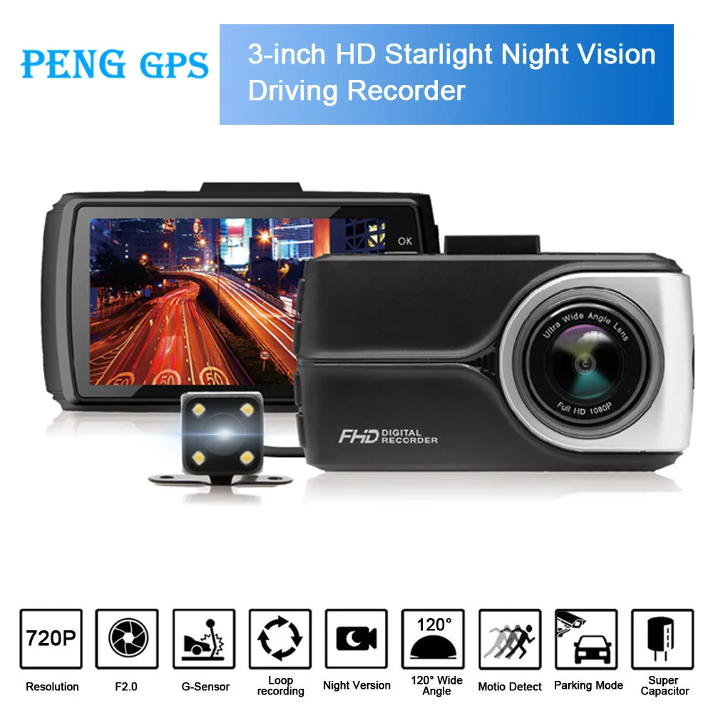 

New Car DVR Camera Wifi Dashcam Full HD 1080P Video Registrator Recorder G-sensor Night Vision Dash CamAuto Recorder