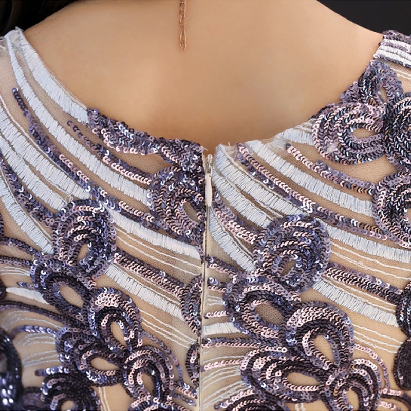 

LPTUTTI Embroidery Sequin New For Women Elegant Date Ceremony Party Prom Gown Formal Gala Events Luxury Long Evening Dresses