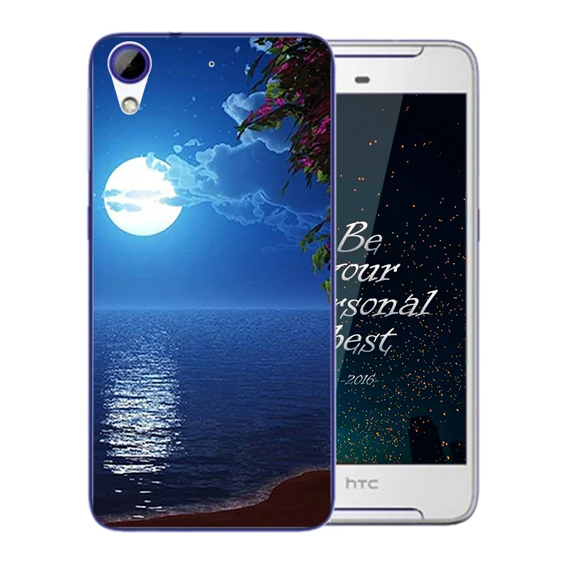 Чехол для телефона HTC Desire 628/628 Dual Sim с узором ночного неба Мягкая силиконовая