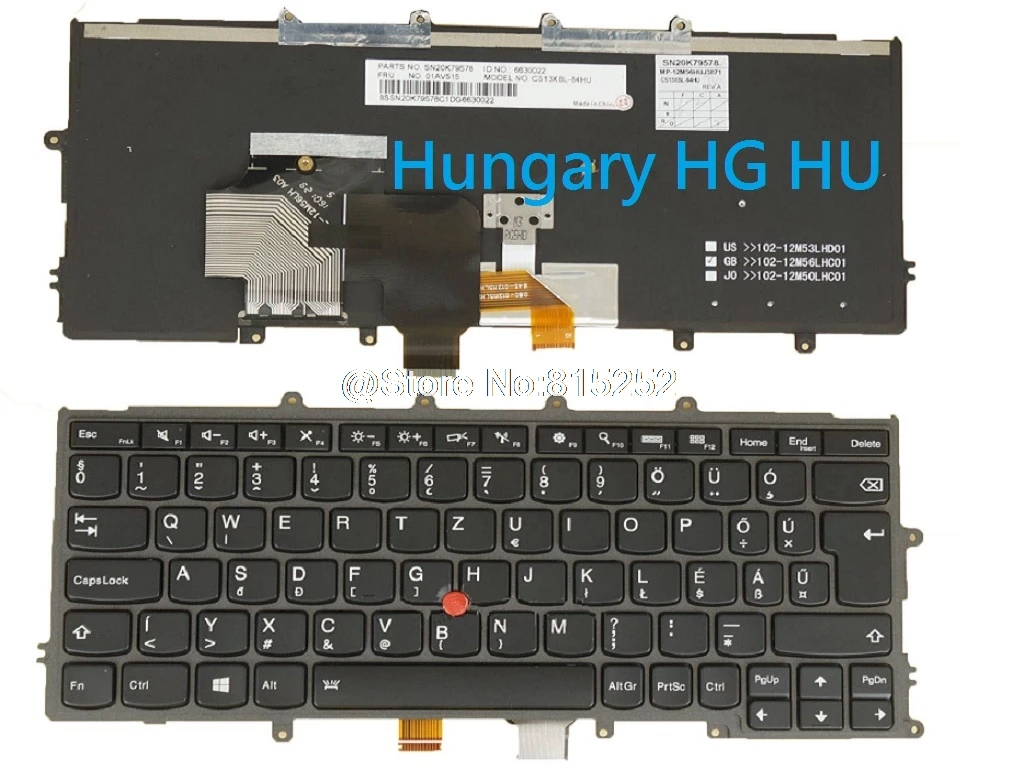 Клавиатура для lenovo для Thinkpad X240 X240S X250 X260 X270 Canadian Frence Acnor CF Hungary HG HU Чешский CZ Словенский SL Swiss SW