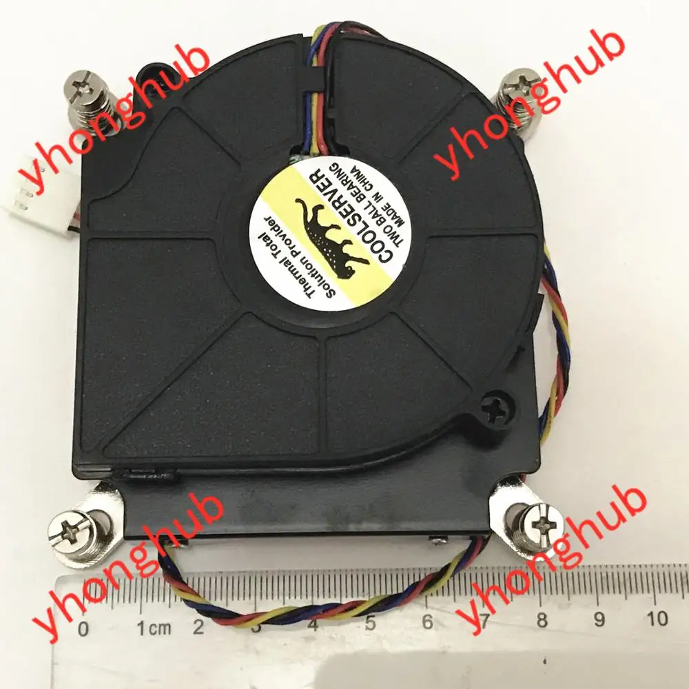 Медный радиатор для процессора EVERFLOW COOLSERVER BB7515BU B127515BU|Кулеры и системы охлаждения