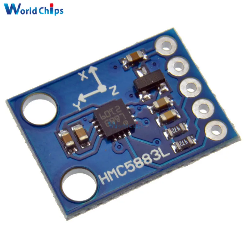 GY-273 3V-5V HMC5883L Triple Axis Compass Magnetometer Sensor Module For Arduino Three Magnetic Field | Электронные компоненты