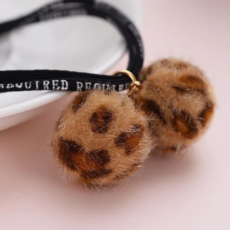 Резинка для волос с леопардовым принтом женщин | Украшения и аксессуары