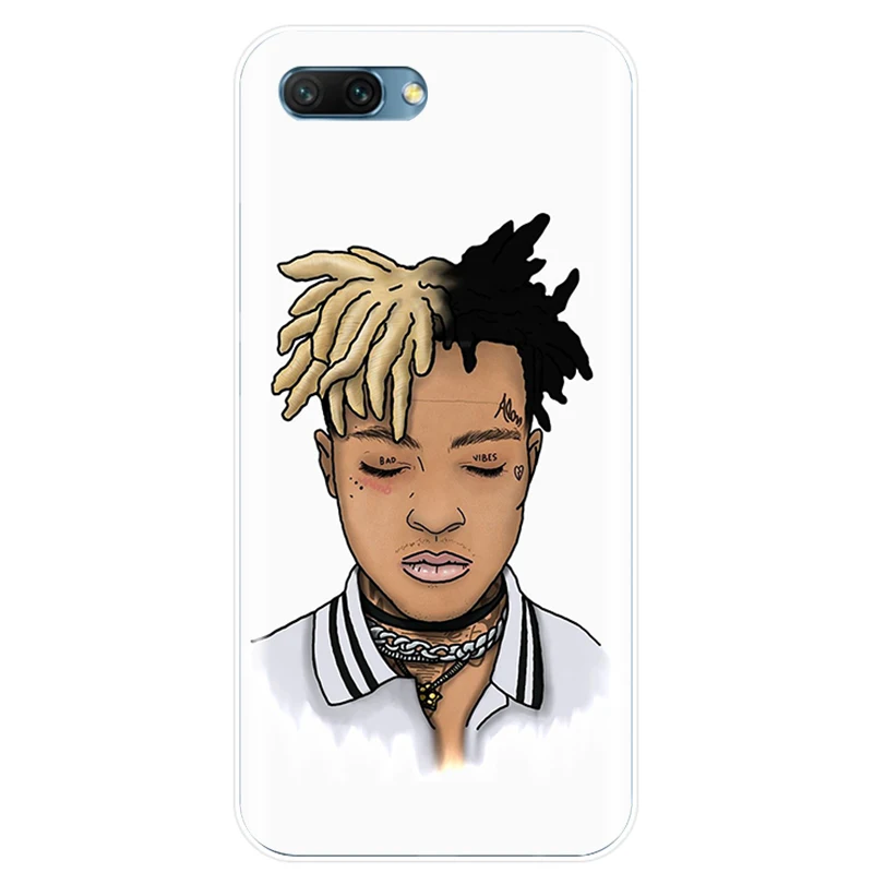 Rap Singer XXXTentacion MC Cover Soft Silicone TPU Phone Case For Huawei MATE 7 8 9 10 20 pro Honor V10 NOTE10 lite | Мобильные