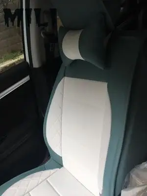 (Спереди и сзади) Специальный кожаный чехол на сиденье автомобиля Jac все модели 13