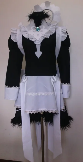 Fire Emblem If Felicia Maid Dress Fancy Lovely Cosplay Costume 11 |