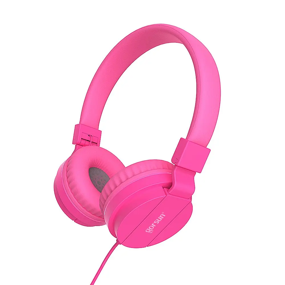 BASS Lightweight Stereo Foldable Wired Headphones for Kids Adjustable Headband Headset Earphones iphone Computer Andriod | Электроника