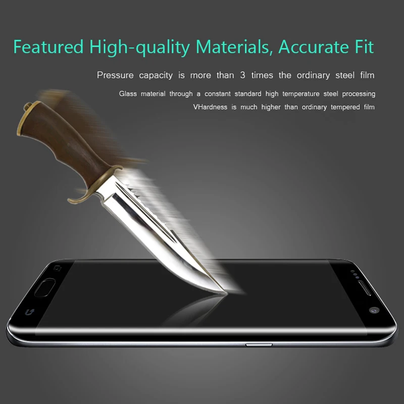LuckGuard 3D Полный Экран Протектор Фильм Для Samsung Galaxy S6 Край Плюс 360 Градусов Высокой