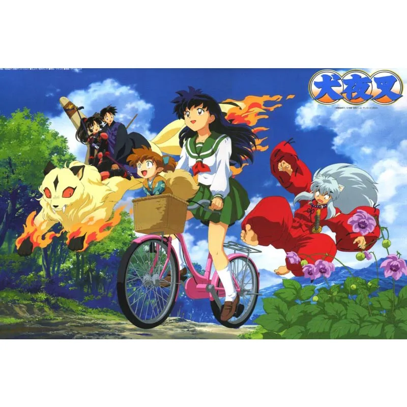 Новый стиль на заказ Шелковый Холст Inuyasha 27x40 см постер сделай сам лучший подарок