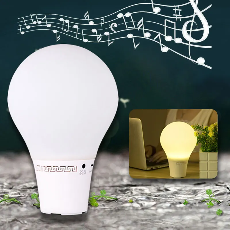 Умный Bluetooth динамик умный светодиодный светильник RGB 12 Вт музыкальный плеер
