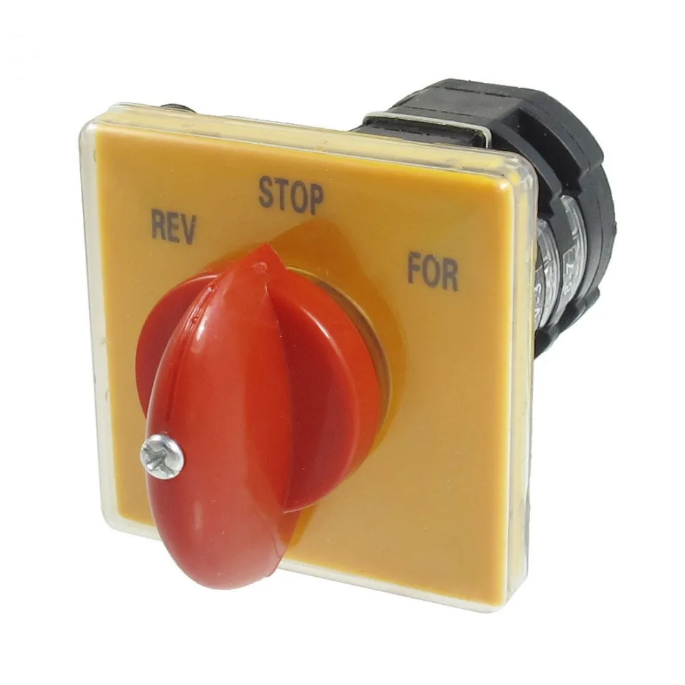 AC 500V 25A 3 положения 10 терминалов Cam Комбинированный переключатель