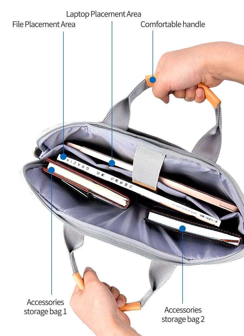 Сумка для ноутбука WIWU водонепроницаемая сумка MacBook Air 13 14 15 4 дюйма на плечо женщин