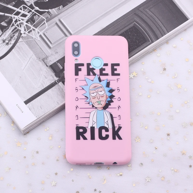 1 Для huawei Honor mate 10 20 Nova P20 P30 P Smart Rick and marty Memes Fan мультяшный карамельный силиконовый чехол для телефона Capa Fundas Coque - Цвет: 1