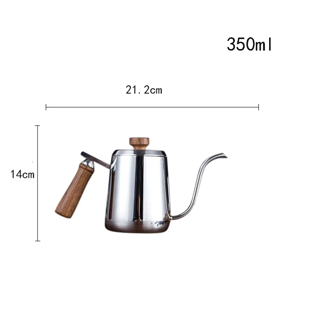 Cafetera, высокое качество, нержавеющая сталь, гусиная шея, залить над кофе, Висячие уши, Капельное кофе, Длинный Носик, чайник, кофе