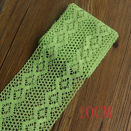 10cm 1yard 2 ярда мульти размер розовый вышивка кружева отделка ленты DIY одежды головной убор Свадебная Упаковка ткань материалы - Цвет: 10cm 1yard