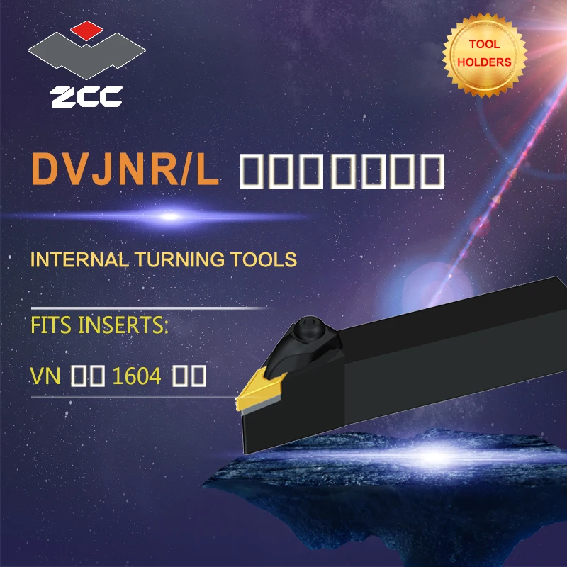 

ZCC CNC lathe tool holder DVJNR DVJNL tungsten carbide cutting tool plate tools holder for cnc lathe cutter cutting turning tool