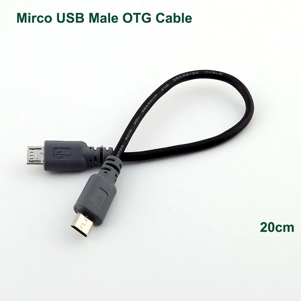 1 шт. USB кабель/Шнур Micro Тип B штекер к 5-контактный конвертер OTG адаптер передачи