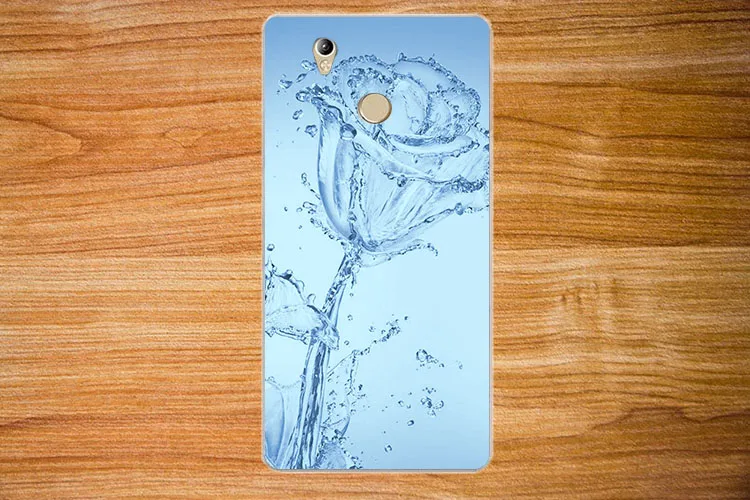 Модный DIY цветной чехол с цветами для Oukitel U7 Plus мягкая задняя крышка из ТПУ