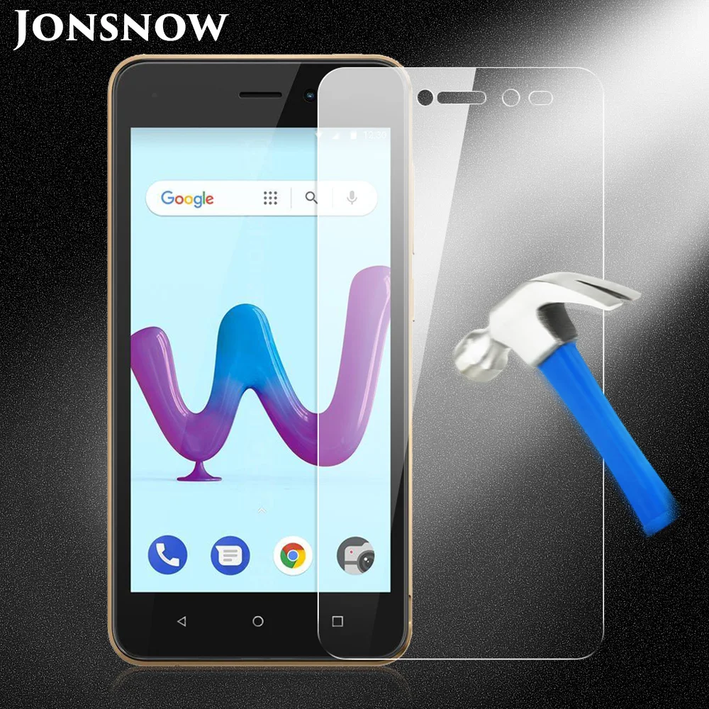 Закаленное стекло JONSNOW для Wiko Sunny 3 5 0 &quot9 H 2.5D Взрывозащищенная защитная пленка