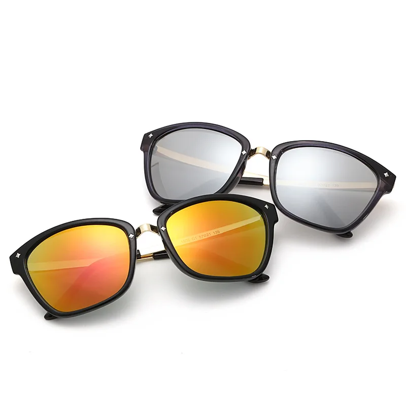 CIVICHIC новая мода красочные женские солнцезащитные очки с зеркальными стеклами