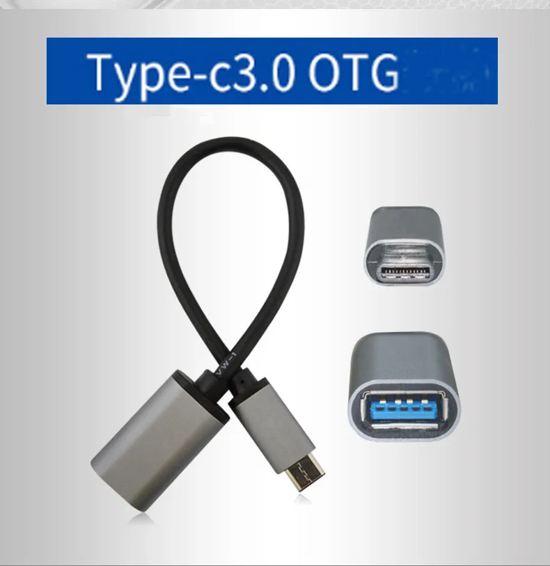 Metal USB C 3.1 Type Male To 3.0 Female OTG Data Sync Converter Adapter Cable High Speed | Электроника