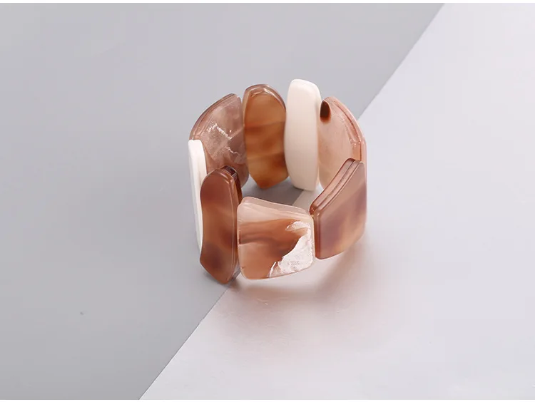 Kemstone Модные Винтажные сплав инкрустированные мозаика акриловые браслеты и