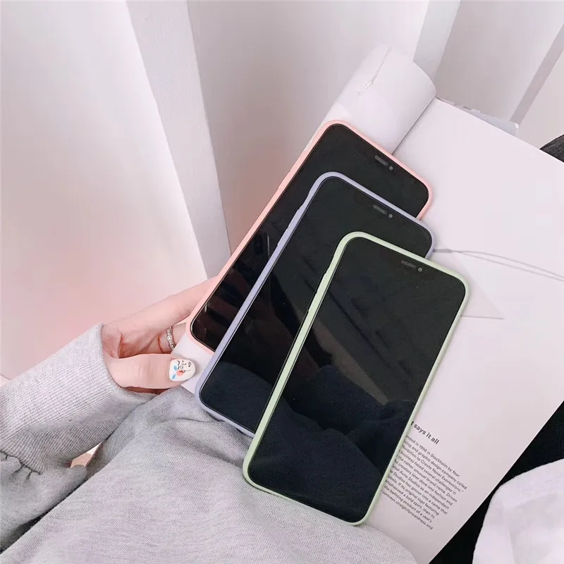 Мода карамельный цвет английский чехол для телефона iphone XS MAX XR личность милые
