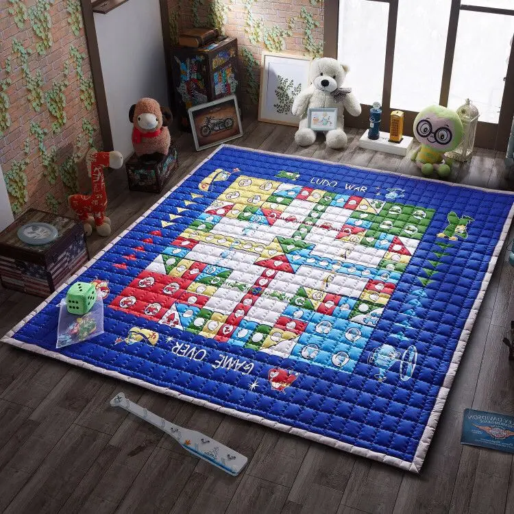 

Cute Outdoor Child Carpets Kids Play Game Mat Child Game Carpet Outdoor Baby Crawling Carpets Thicken Mats Baby Crawling tapete