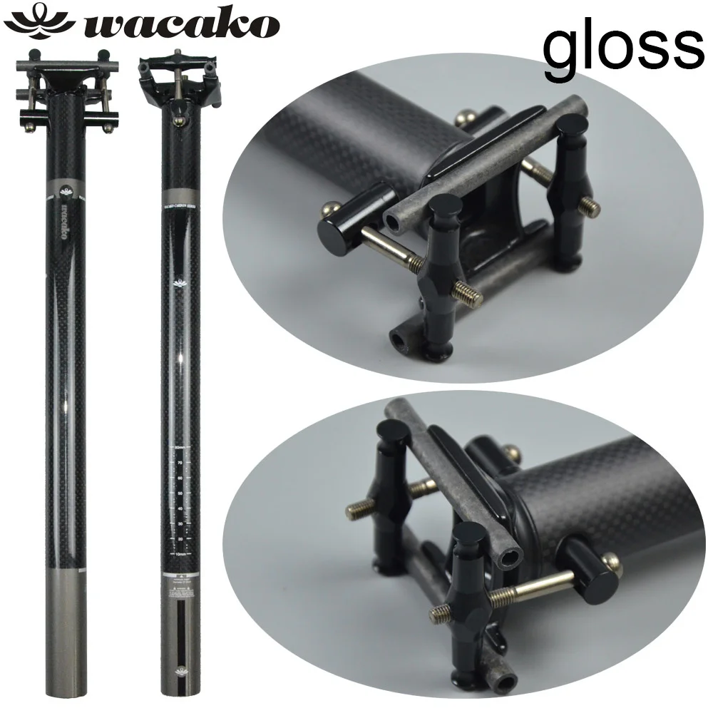 Подседельный штырь wacako из углеродного волокна 27 2/30 8/31 6*350/400/450 мм 184 г|bike seatpost 27.2|full
