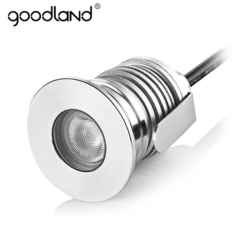 Светодиодный светильник Goodland 1 Вт 12 В 24 постоянного тока светодиодный напольный