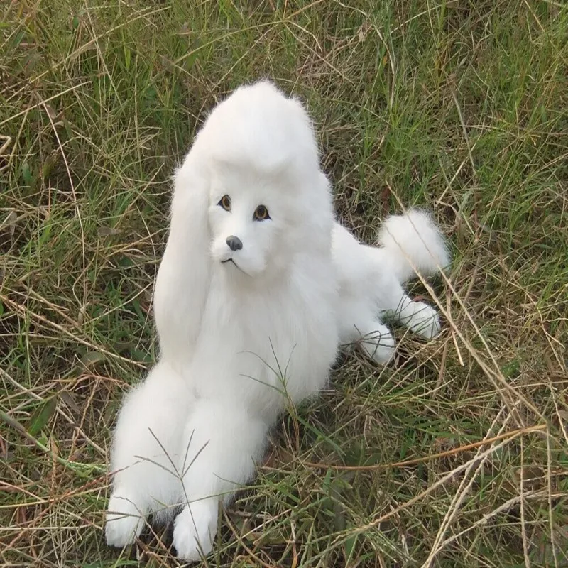 

Simulation fur animal simulation poodles home furnishing articles Handmade leather