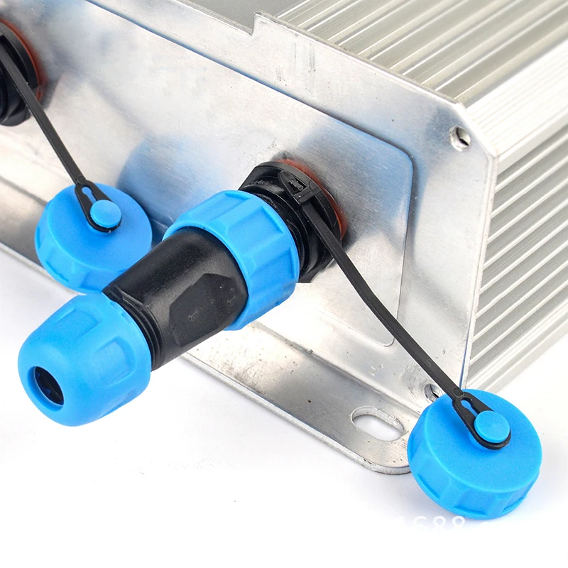 Водонепроницаемый авиационный соединитель IP68 Штекерный разъем 13 мм диаметр