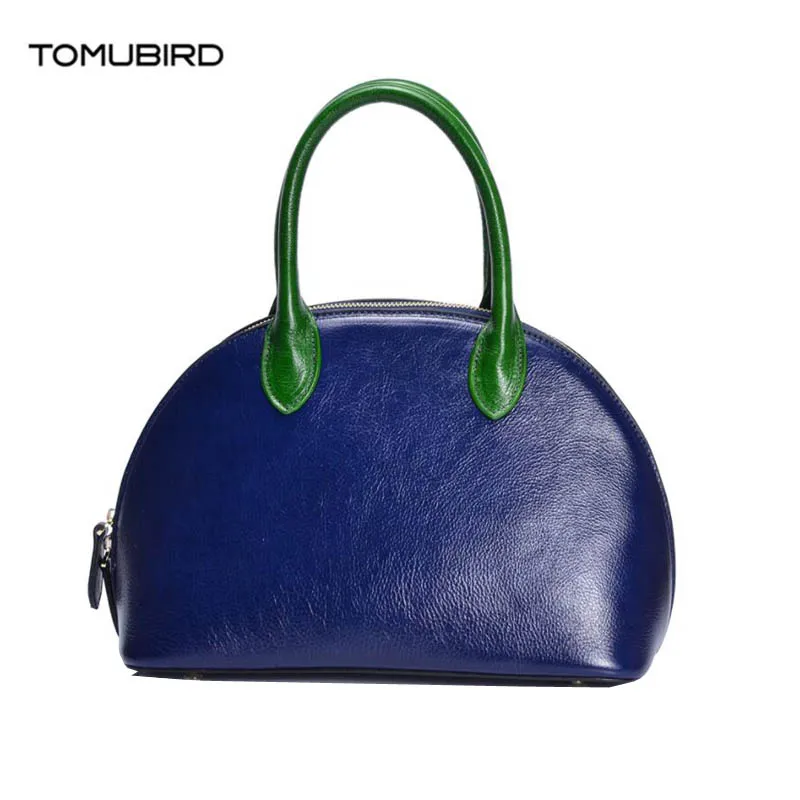 Брендовая сумка Tomubird новинка 2020 из коровьей кожи с верхним слоем рельефная