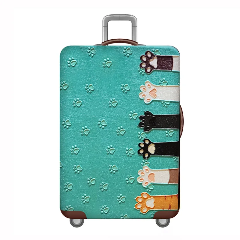 A3 Luggage cover Модный дорожный костюм, защитный чехол для 18-28 дюймов, аксессуары для багажа на колесиках, чехол, пылезащитный чехол, аксессуары для путешествий - Цвет: A3 Luggage cover
