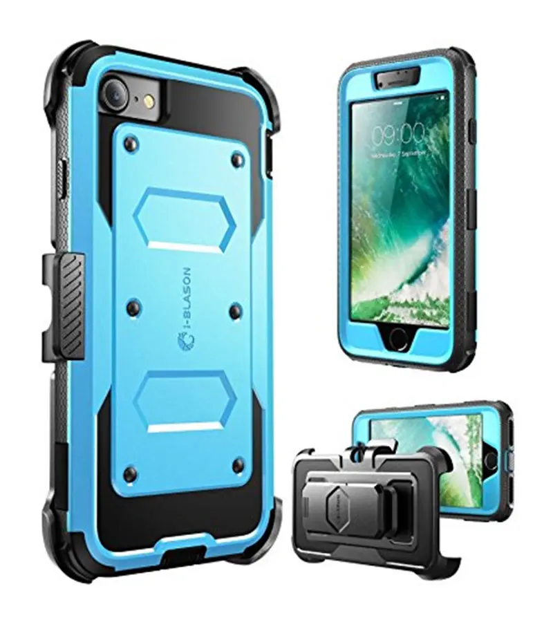Чехол для iphone 7/8 4,7 дюйма i-Blason Armorbox, полный корпус, сверхмощный ударопрочный бампер, крышка со встроенным протектором экрана