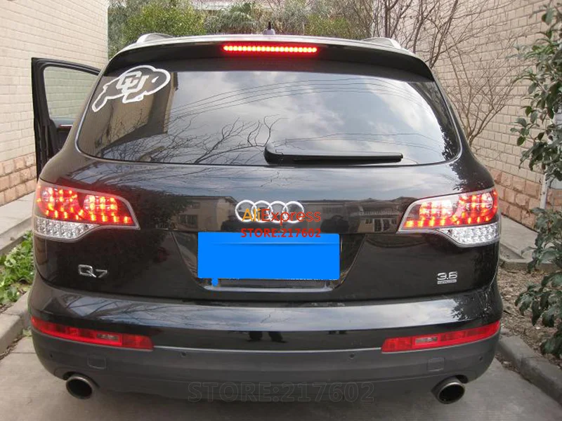 SONAR бренд для Audi Q7 светодиодный задний фонарь в сборе подходит 2006-2009 года черный