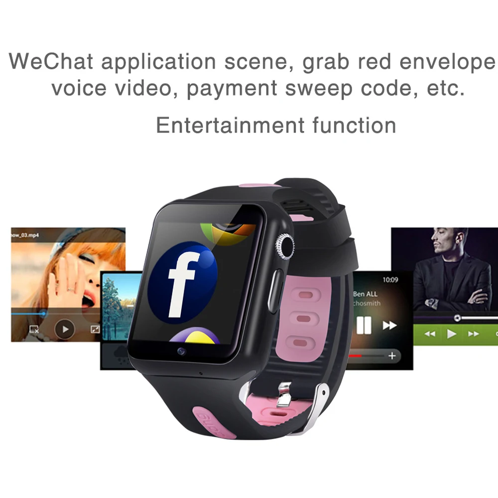 Детские умные часы Водонепроницаемый V5W детский браслет 3g Wifi Смарт-часы GPS