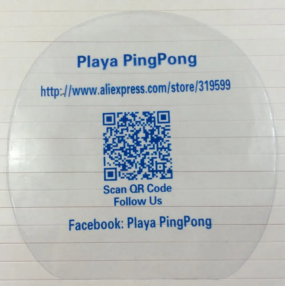 

2pcs/lot Table tennis racket film protective film cover protecting film for adhesive rubber [Playa PingPong]
