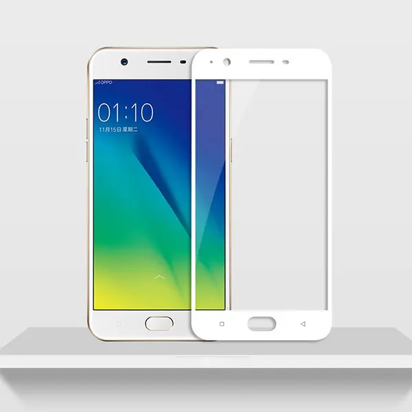 2 шт 3D закаленное стекло для OPPO F3 полное покрытие экрана Защитная пленка
