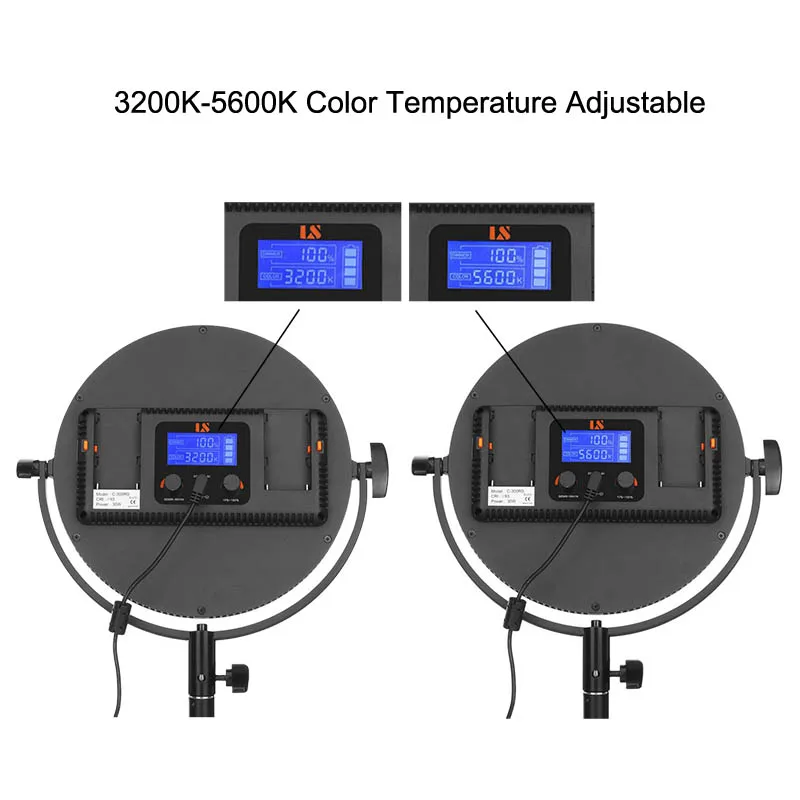 Новинка Яркий Профессиональный светодиодный фонарь 10 дюймов двухцветный