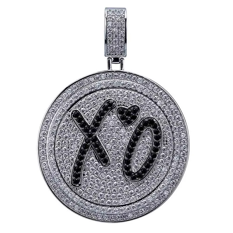 MISSFOX хип хоп Migos Звездный Стиль XO Rap длинный золотой кулон ожерелье AAA CZ камень
