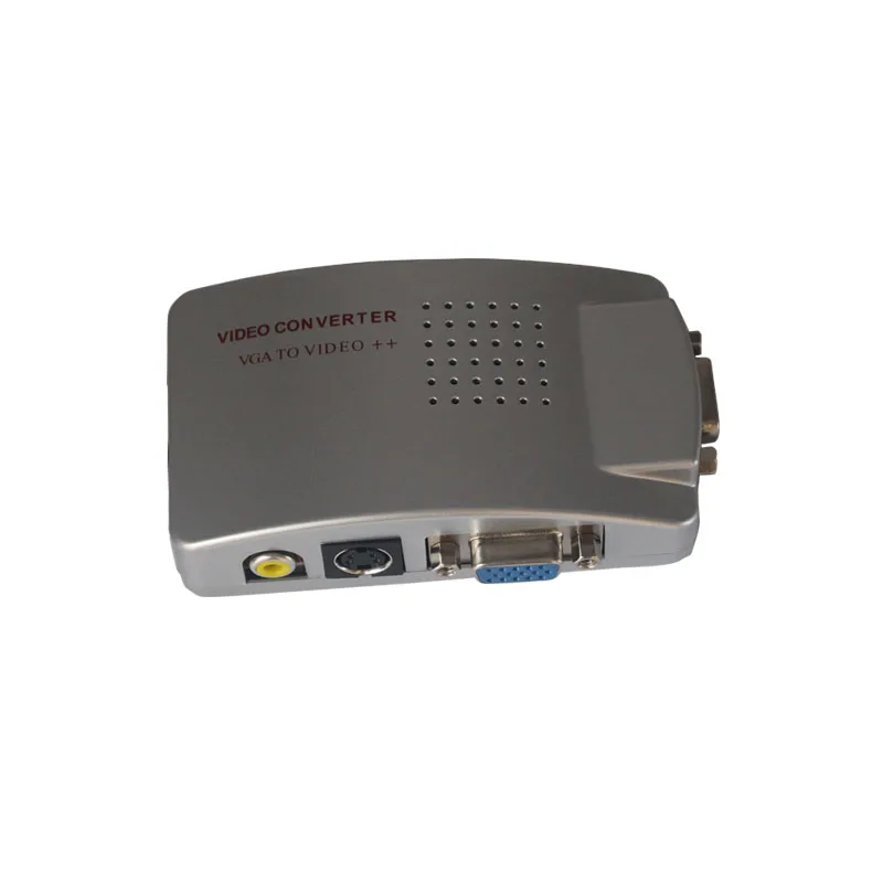 Преобразователь сигнала S video для ноутбука компьютера порта VGA AV RCA TV Monitor 60322|laptop