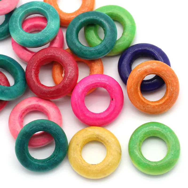 DoreenBeads горячие новые ювелирные изделия деревянные бусины Круглые смешанные для