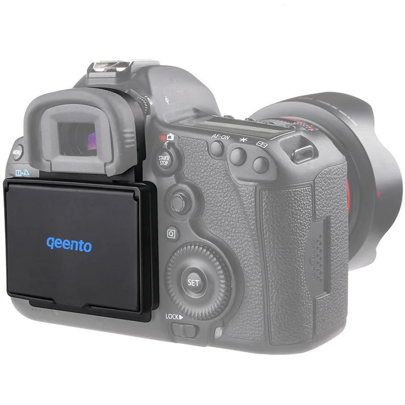 Qeento ЖК экран протектор всплывающий солнцезащитный козырек крышка для цифровой