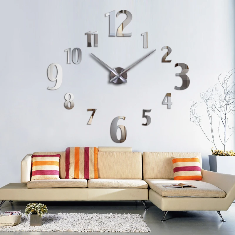 Горячая Распродажа настенные часы diy reloj de pared современный дизайн horloge murale большие