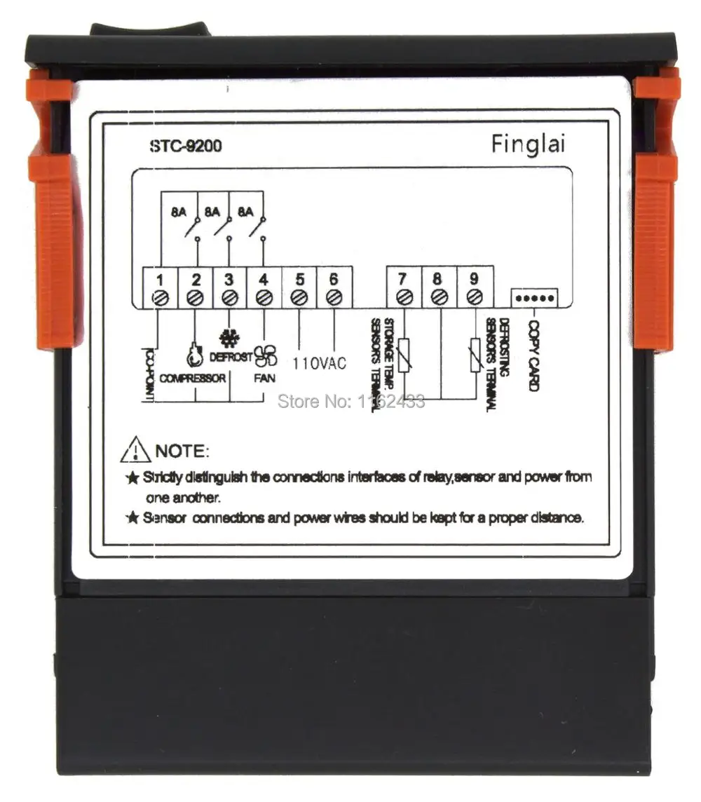 Регулятор температуры STC 9200 AC 110V с функцией охлаждения звуковой сигнал