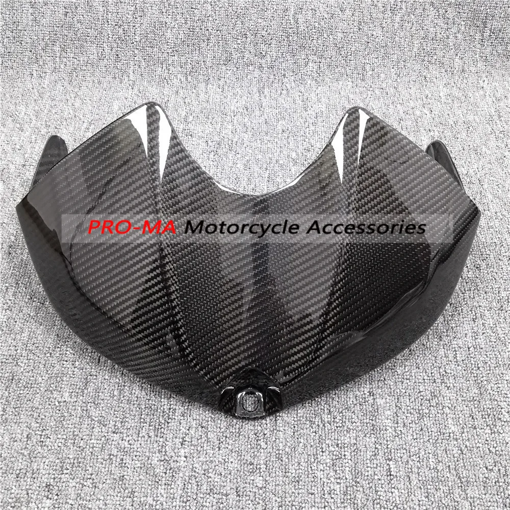 Крышка бака мотоцикла в 100% углеродного волокна для Yamaha YZF R6 2008 2016 простой