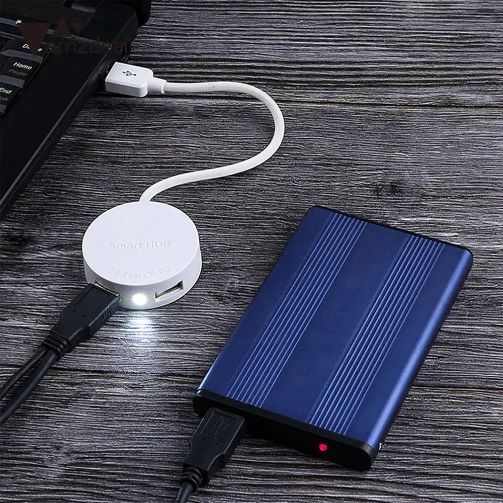 4 порта USB 2 0 концентраторы адаптер конвертер 480 Мбит/с высокая скорость для