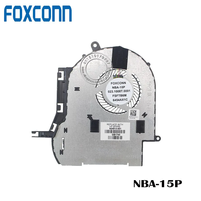 FOXCONN CPU вентилятор охлаждения для HP Pavilion x360 15 924513 001 023 1008 T. 0001|cpu cooling fan|cooling fancpu |